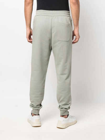 Shop Vivienne Westwood Drawstring-waist Cotton Track Trousers In Grün
