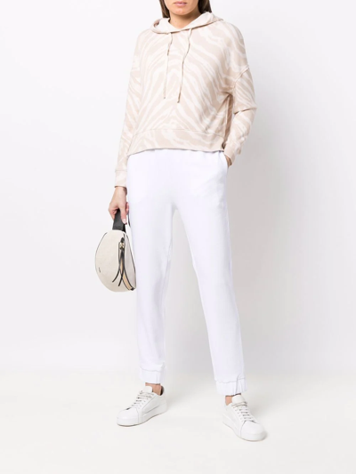 Fabiana Filippi Slim-fit Tracksuit Bottoms In Weiss
