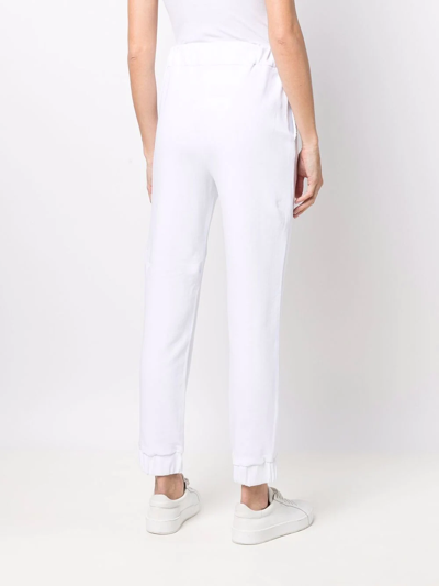 Fabiana Filippi Slim-fit Tracksuit Bottoms In Weiss
