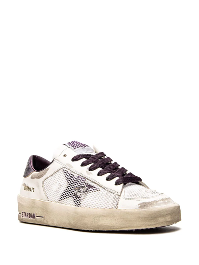 Golden Goose Stardan Low-top Sneakers In Weiss