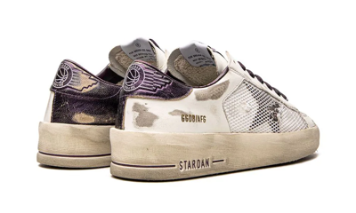 Golden Goose Stardan Low-top Sneakers In Weiss