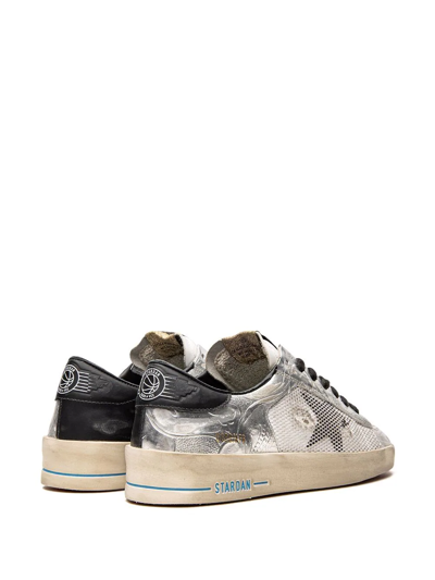 Shop Golden Goose Stardan Low-top Sneakers In Weiss