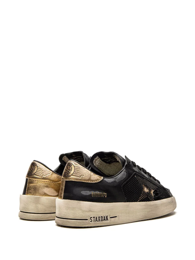 Shop Golden Goose Stardan Low-top Sneakers In Schwarz