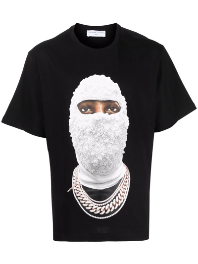Shop Ih Nom Uh Nit Graphic-print Cotton T-shirt In Schwarz
