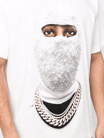 Shop Ih Nom Uh Nit Graphic-print Cotton T-shirt In Weiss