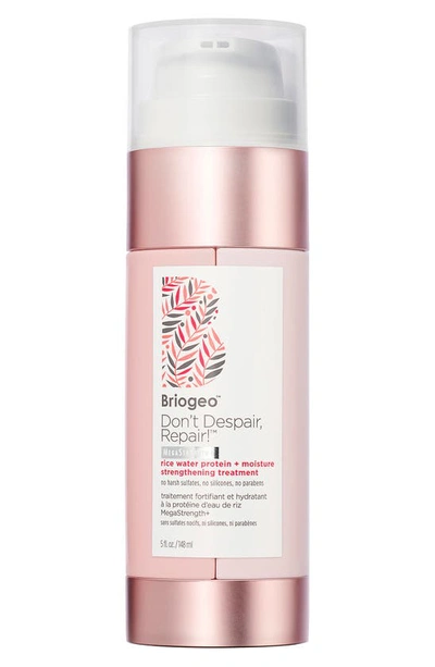 Briogeo Don't Despair, Repair! Rice Water Protein + Moisture Strengthening Hair Treatment For Dry + Damaged