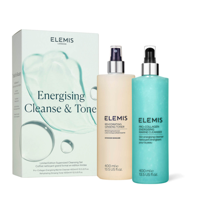 Shop Elemis Energising Cleanse And Tone Supersized Duo