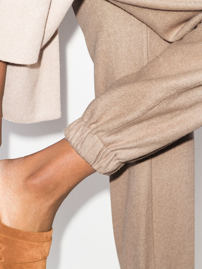 Shop The Frankie Shop Samara Suit Track Pants In Neutrals