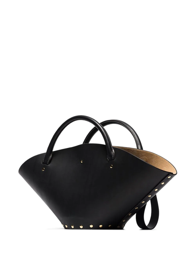 Shop Jil Sander Sombrero Tote Bag In Black