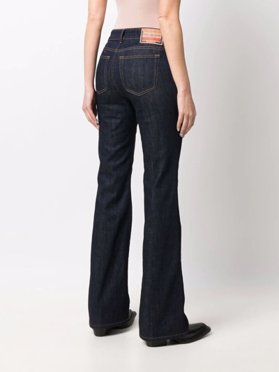Diesel 1969 D-ebbey Bootcut Jeans In Blue