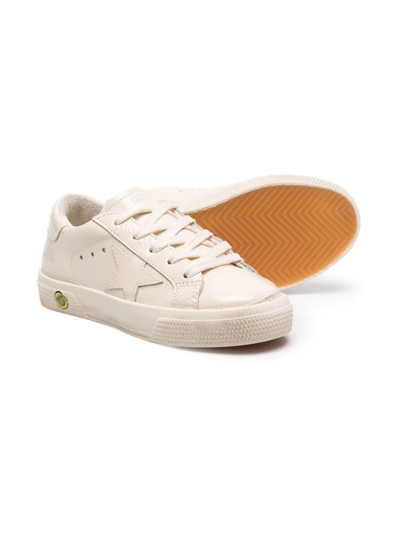 Golden Goose Teen Super-star Low-top Sneakers In Neutrals