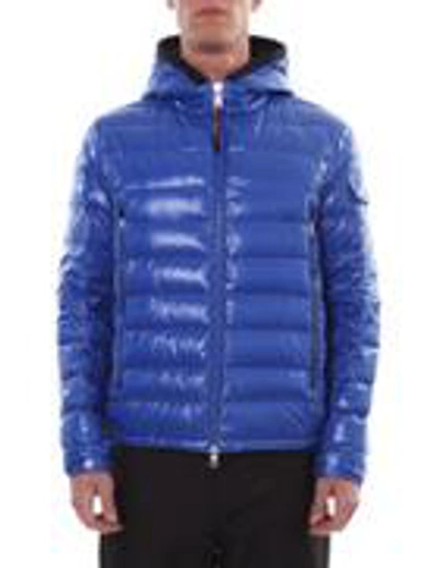 Shop Moncler Coats Blue