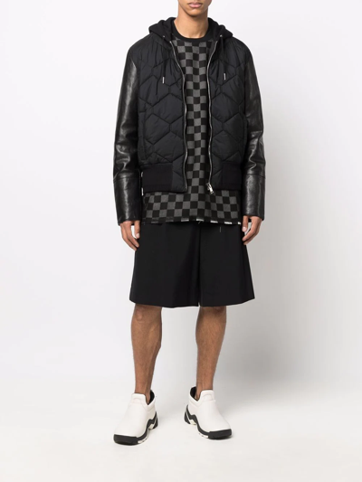 Givenchy Padded-panel Jacket In Black