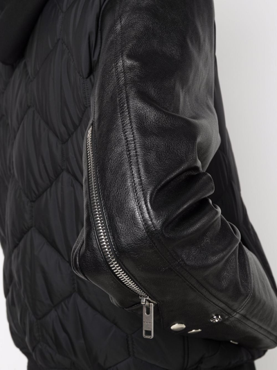 Givenchy Padded-panel Jacket In Black