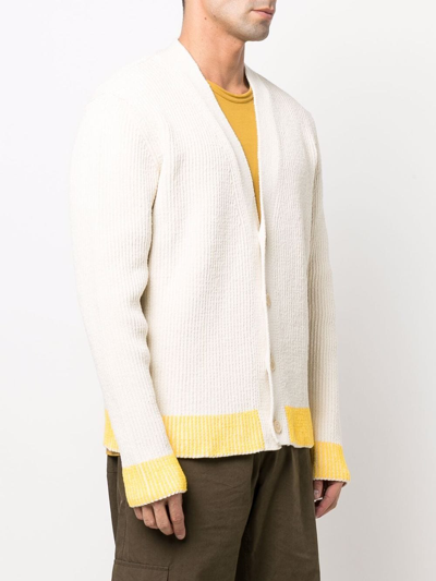 LE CARDIGAN LIMONE 罗纹V领开衫