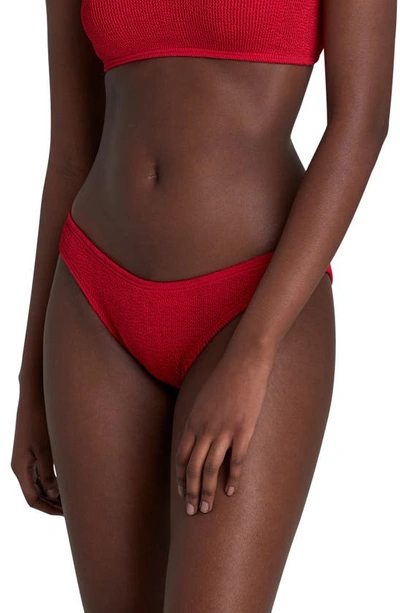 Shop Bound By Bond-eye The Sign Hipster Bikini Bottoms In Baywatch Red