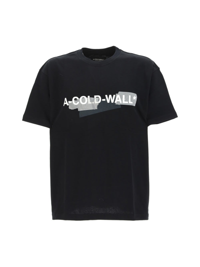 Shop A-cold-wall* T-shirts & Vests In Black