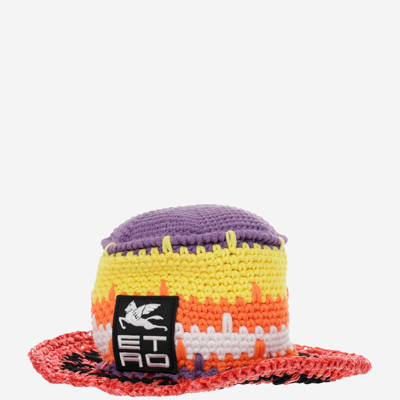 Shop Etro Hats In Rosso