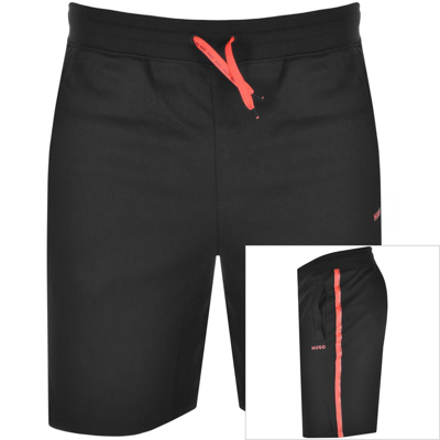 Shop Hugo Datinir Jersey Shorts Black