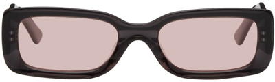 Shop Akila Black Verve 2.0 Sunglasses In Transparent Black Fr