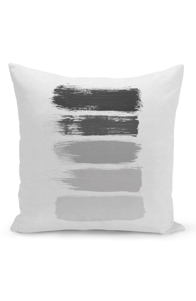 Shop Curioos Black & White Stripe Throw Pillow