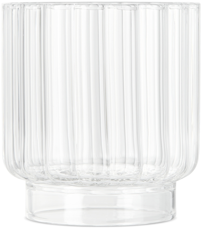 Shop Agustina Bottoni Pillar Tumbler Glass In N/a