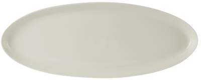 Shop Mud Australia Off-white Fish Platter In Milk