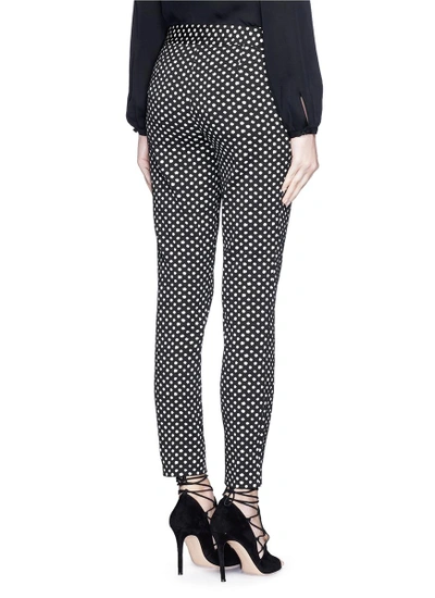 Shop Diane Von Furstenberg 'genesis' Polka Dot Cropped Pants
