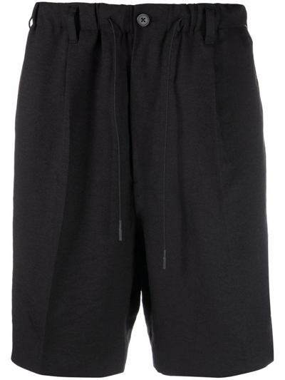 Shop Adidas Y-3 Yohji Yamamoto Men's Black Polyester Shorts