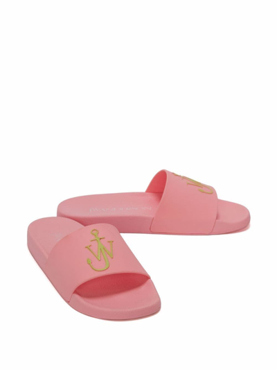 Shop Jw Anderson J.w. Anderson Women's Pink Rubber Sandals
