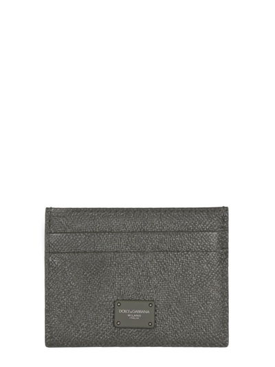 Shop Dolce E Gabbana Men's Green Leather Wallet In Multicolor
