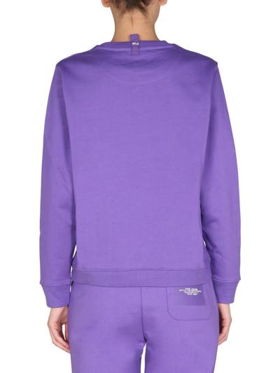 Shop Marc Jacobs Women's Purple Other Materials Sweatshirt