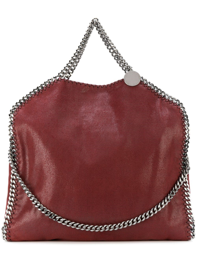 Stella Mccartney 3 Chain Falabella Bag In Rosso