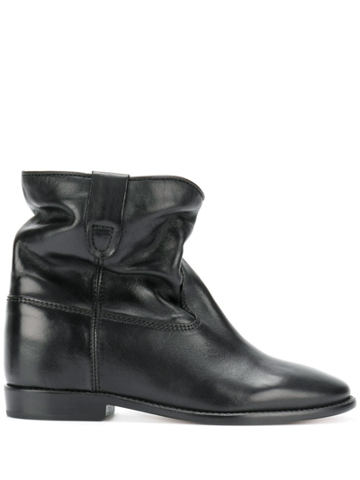 Isabel Marant Cluster Ankle Boots In Nero