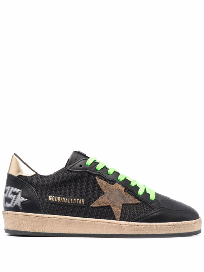 Shop Golden Goose 'ballstar' Sneakers In Nero