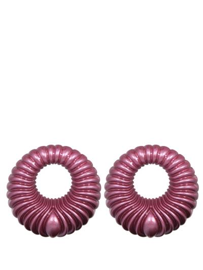 Shop Acchitto X Gente Roma Aequor Pink Waves Earrings