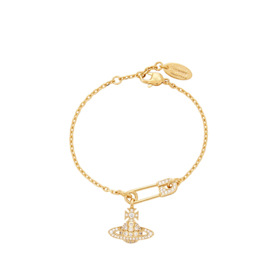 Shop Vivienne Westwood Lucrece Gold-tone Bracelet