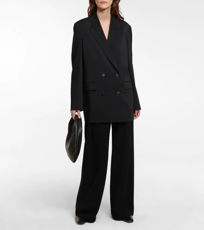 Shop The Row Tristana Double-breasted Blazer In Black
