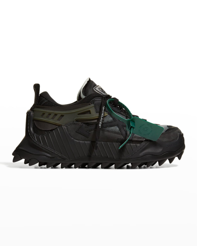 Shop Off-white Odsy 1000 Trainer Sneakers In Black