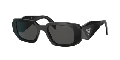 Prada Pr 17ws 1ab5s0 In Dark Grey