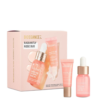 Shop Biossance Radiantly Rose Duo Set In Multi