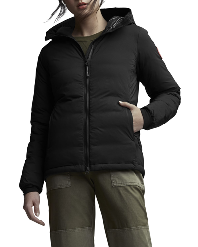 Shop Canada Goose Camp Hoody W/ Matte Finish In Lucent Rose