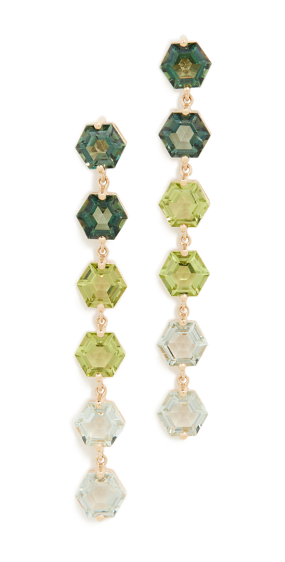 KALAN BY SUZANNE KALAN SIX DROP EARRINGS 