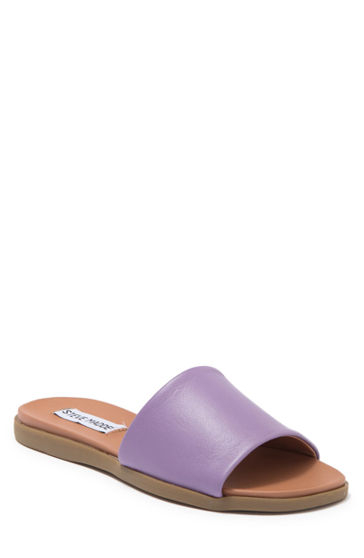 Shop Steve Madden Kailey Slide Sandal In Lilac