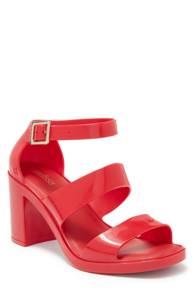 Shop Melissa Model Jelly Sandal In Red