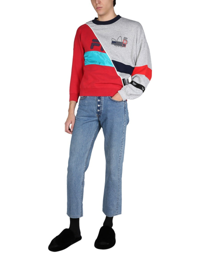 1/off Remade Wrangle Sweatshirt In Multicolour