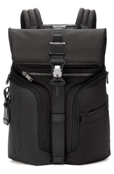 Shop Tumi Alpha Bravo Logistics Backpack In Black