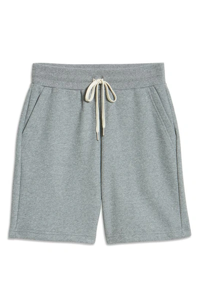 Shop John Elliott Crimson Drawstring Shorts In Dark Grey