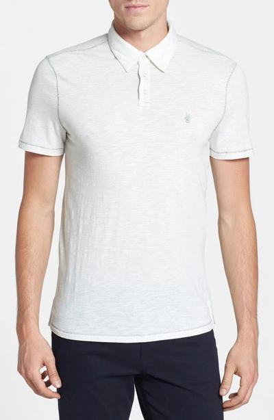 Shop John Varvatos Slim Fit Polo In New Salt