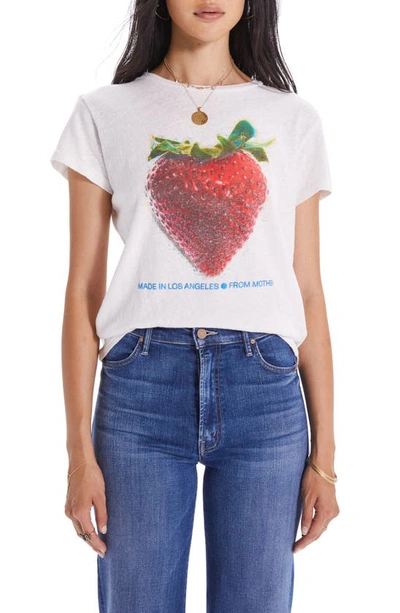 Shop Mother The Sinful Tee In Strawberry